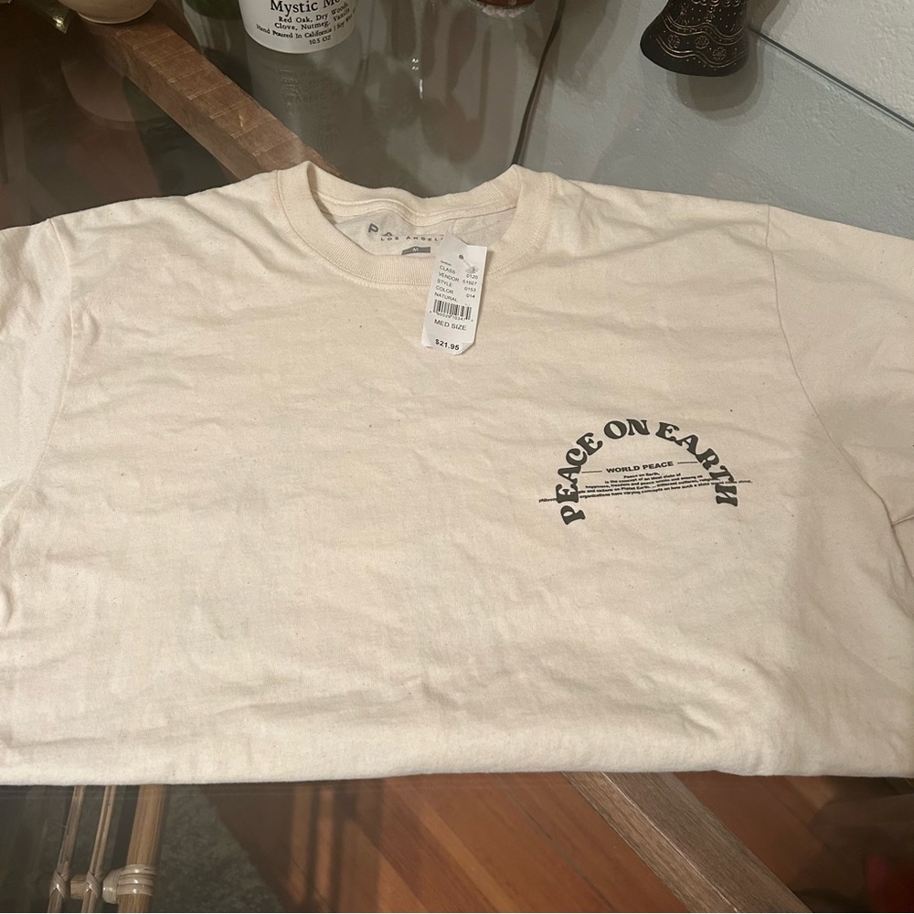 Pacsun Peace On Earth Graphic T Shirt
